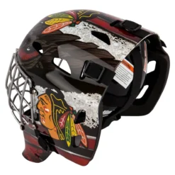 Franklin GFM 1500 Chicago Blackhawks Goalie Face Mask -Bauer Shop 025725426454 inset4
