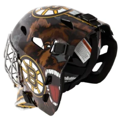 Franklin GFM 1500 Boston Bruins Goalie Face Mask 9 Franklin GFM 1500 Boston Bruins Goalie Face Mask -Bauer Shop 025725426478 inset4