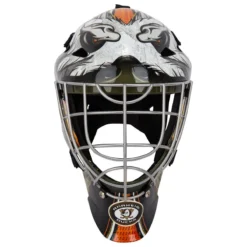 Franklin GFM 1500 Anaheim Ducks Goalie Face Mask 8 Franklin GFM 1500 Anaheim Ducks Goalie Face Mask -Bauer Shop 025725426584 inset3