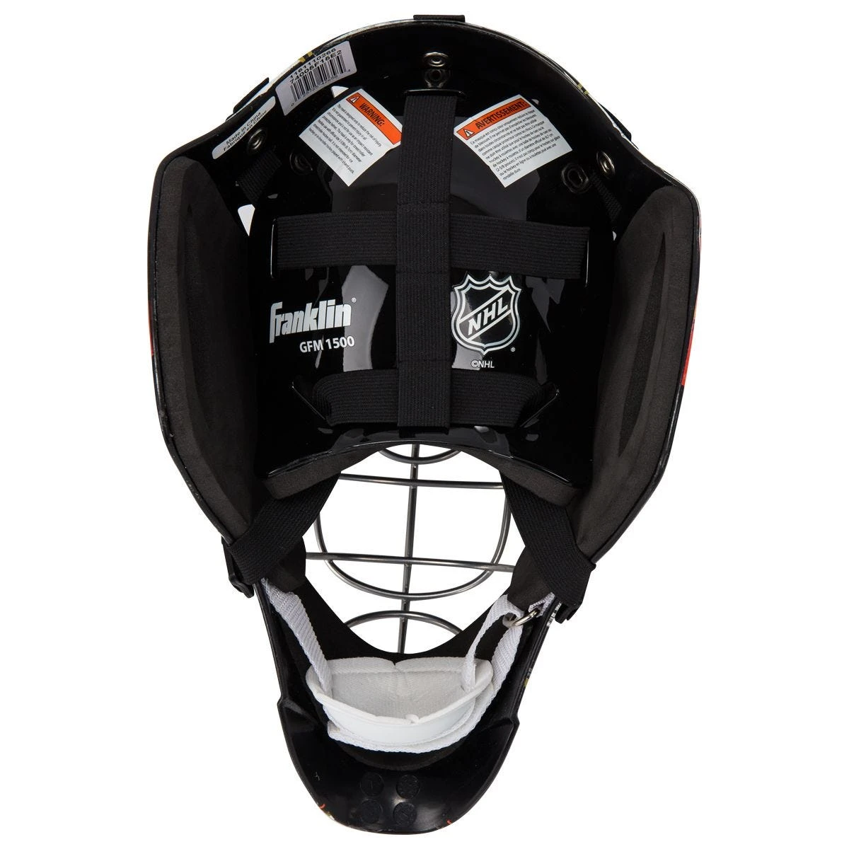 Franklin GFM 1500 Anaheim Ducks Goalie Face Mask 5 Franklin GFM 1500 Anaheim Ducks Goalie Face Mask - Image 5