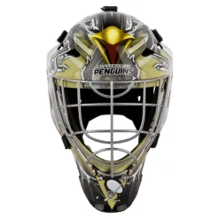 Franklin GFM 1500 Pittsburgh Penguins Goalie Face Mask -Bauer Shop 025725426614 inset3