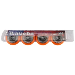 Labeda Asphalt Hard 85A Roller Hockey Wheel - Orange - 4 Pack -Bauer Shop 049288203529