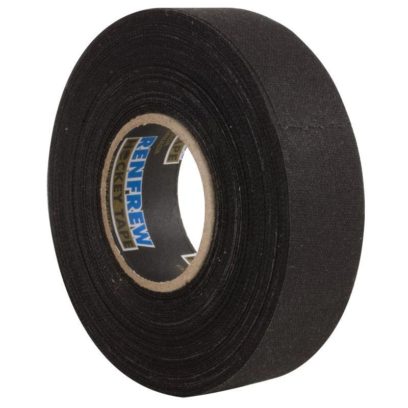 Renfrew Black Cloth Hockey Tape - 3 Pack 2 Renfrew Black Cloth Hockey Tape - 3 Pack - Image 2