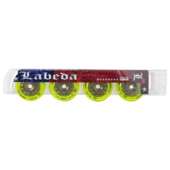Labeda Union X-Soft 74A Roller Hockey Wheel - Yellow - 4 Pack -Bauer Shop 1448119