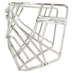 Bauer Profile Stainless Steel Certified Cat Eye Cage -Bauer Shop bauer goalie accessories profile stainless cert cat cage inset2
