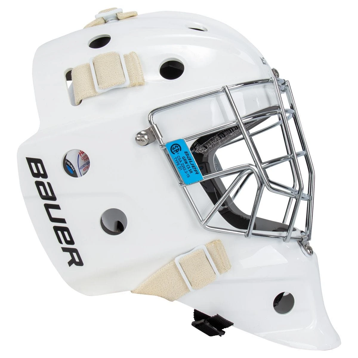 Bauer 930 Senior Certified Straight Bar Goalie Mask 2 Bauer 930 Senior Certified Straight Bar Goalie Mask - Image 2