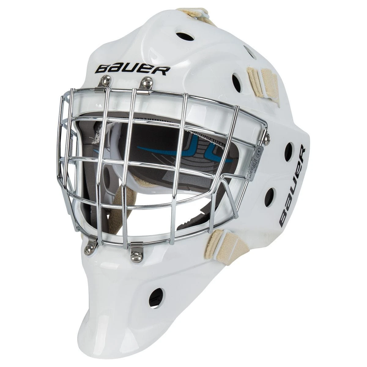 Bauer 930 Senior Certified Straight Bar Goalie Mask 1 Bauer 930 Senior Certified Straight Bar Goalie Mask