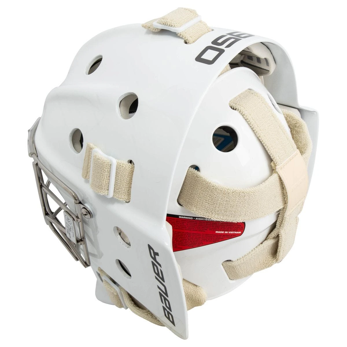 Bauer 950 Senior Certified Straight Bar Goalie Mask 4 Bauer 950 Senior Certified Straight Bar Goalie Mask - Image 4