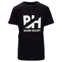 Bauer Overbranded Youth Short Sleeve Tee Shirt