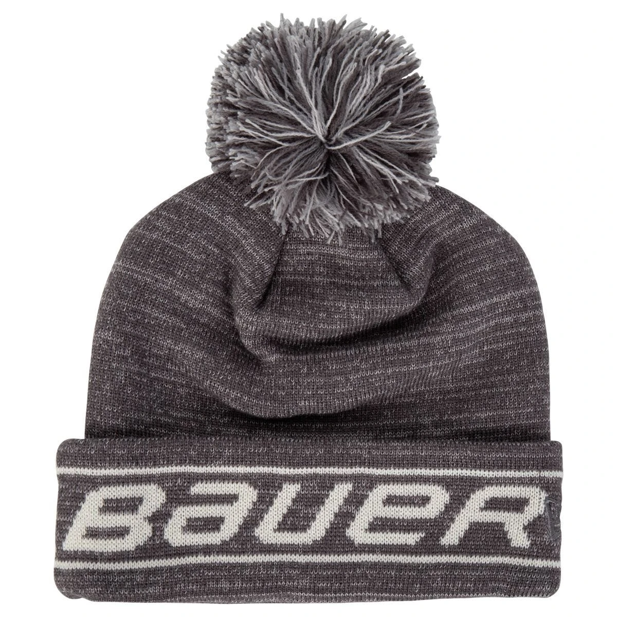Bauer New Era Branded Pom Adult Beanie 2 Bauer New Era Branded Pom Adult Beanie - Image 2