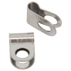 Blue Sports Helmet Cage Clip - Pair