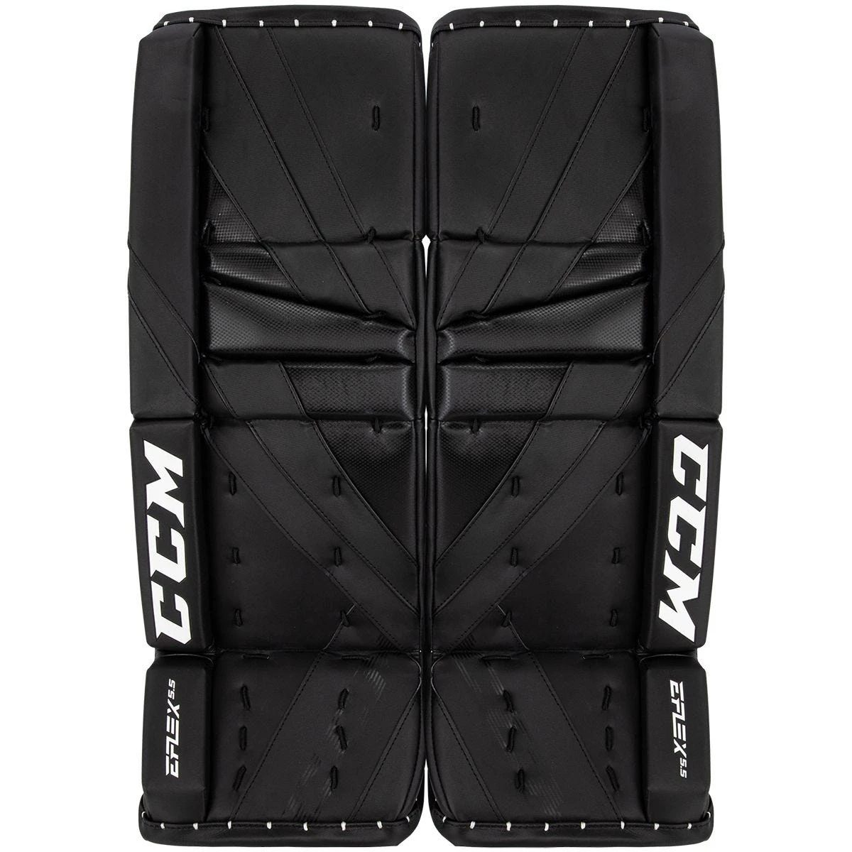 CCM Extreme Flex E5.5 Junior Goalie Leg Pads 1 CCM Extreme Flex E5.5 Junior Goalie Leg Pads