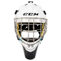 CCM Axis A1.5 Senior Certified Straight Bar Goalie Mask - Team -Bauer Shop ccm goalie mask axis a1 5 cert straight bar sr team inset2