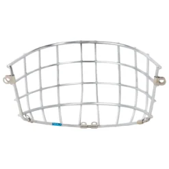 CCM Pro Titanium Certified Straight Bar Cage - Chrome -Bauer Shop ccm goalie replacement cage pro cert straight chrome inset4