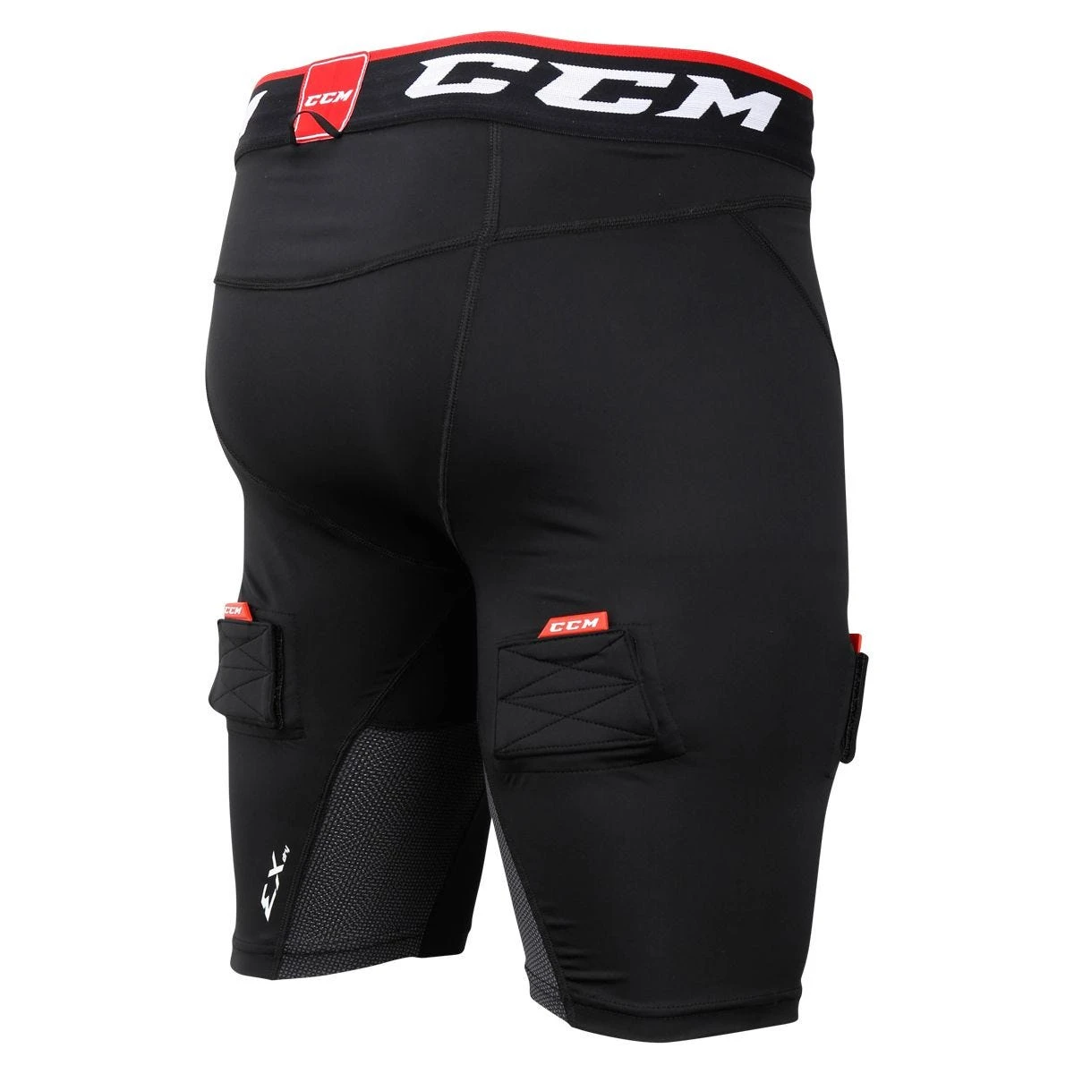 CCM Junior Compression Jock Shorts W/Cup 3 CCM Junior Compression Jock Shorts W/Cup - Image 3