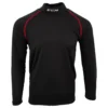 CCM Senior Athletic Fit Long Sleeve Shirt W/Integrated Non-BNQ Neck Protection