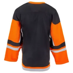 Stadium Youth Hockey Jersey - Black/Orange/Gray -Bauer Shop firstar hockey jersey stadium blk org gry yth inset4