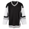 Stadium Youth Hockey Jersey - Black/White/Gray