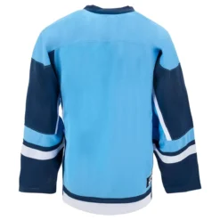 Stadium Youth Hockey Jersey - Powder Blue/Navy/White -Bauer Shop firstar hockey jersey stadium powder blue navy white jr inset1