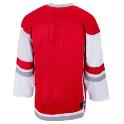 Stadium Youth Hockey Jersey - Red/White/Gray