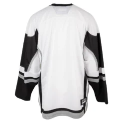 Stadium Youth Hockey Jersey - White/Black/Gray