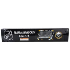 Buffalo Sabres Franklin NHL Mini Hockey Goal Set -Bauer Shop franklin hockey accessories nhl buf mini goal set inset1