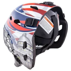 Washington Capitals Franklin GFM 1500 Goalie Face Mask 8 Washington Capitals Franklin GFM 1500 Goalie Face Mask -Bauer Shop franklin hockey street goalie mask gfm 1500 wsh inset3