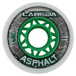 Labeda Asphalt Grip 83A Roller Hockey Wheel - White - 4 Pack -Bauer Shop labeda hockey wheel asphalt grip 15 ice 4pk inset3