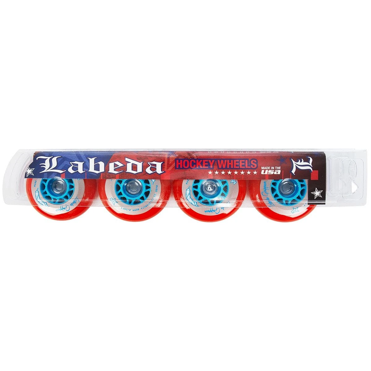 Labeda Gripper X-Soft 74A Roller Hockey Wheel - Red - 4 Pack 1 Labeda Gripper X-Soft 74A Roller Hockey Wheel - Red - 4 Pack