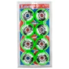 Labeda Shooter 83A Roller Hockey Wheel - Green - 8 Pack