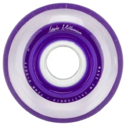 Labeda Gripper Millennium X-Soft 74A Roller Hockey Wheel - Purple - 4 Pack -Bauer Shop labeda roller wheel millennium x soft purple 4pk inset1