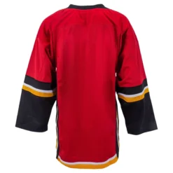 Calgary Flames MonkeySports Uncrested Junior Hockey Jersey -Bauer Shop monkeysports hockey jersey uncrested calgary flames jr inset2