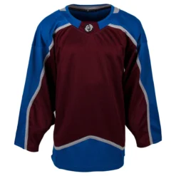 Colorado Avalanche MonkeySports Uncrested Adult Hockey Jersey