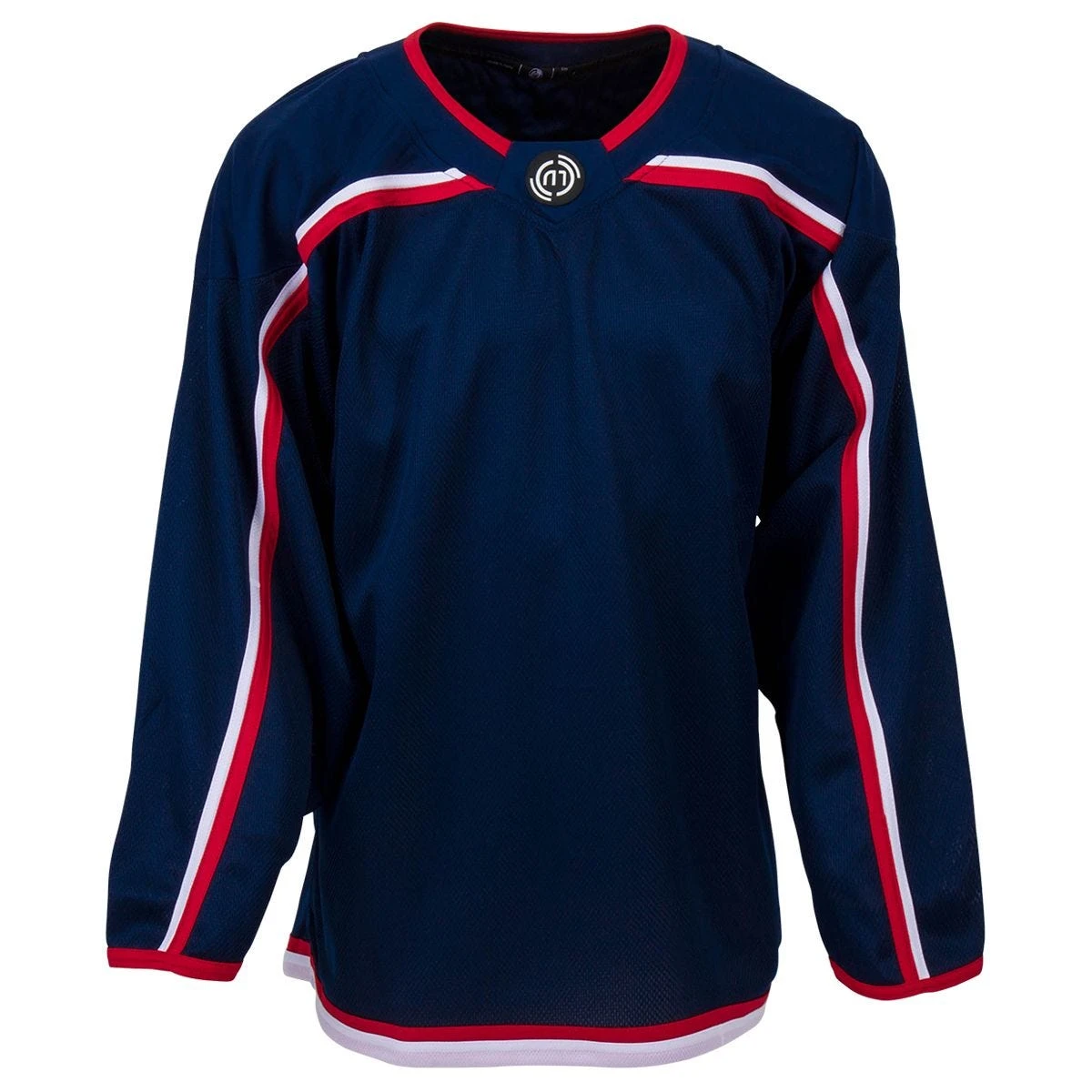 Columbus Blue Jackets MonkeySports Uncrested Adult Hockey Jersey 1 Columbus Blue Jackets MonkeySports Uncrested Adult Hockey Jersey