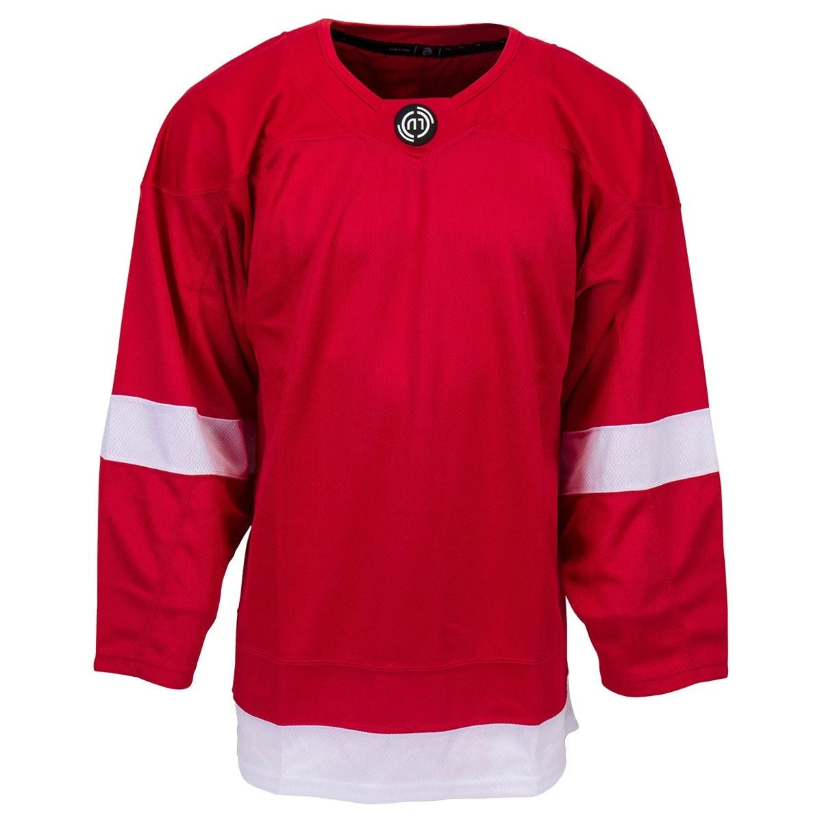 Detroit Red Wings MonkeySports Uncrested Junior Hockey Jersey 1 Detroit Red Wings MonkeySports Uncrested Junior Hockey Jersey