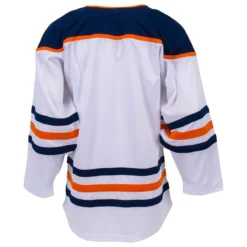 Edmonton Oilers MonkeySports Uncrested Junior Hockey Jersey -Bauer Shop monkeysports hockey jersey uncrested edmonton oilers jr inset4