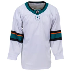 San Jose Sharks MonkeySports Uncrested Junior Hockey Jersey -Bauer Shop monkeysports hockey jersey uncrested san jose sharks jr inset7