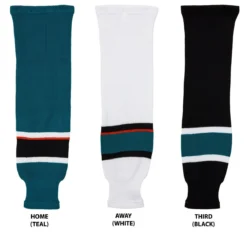 San Jose Sharks MonkeySports Knit Hockey Socks